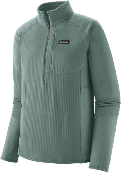 Patagonia - R1 P/O - Fleecepullover Gr XXL türkis/oliv