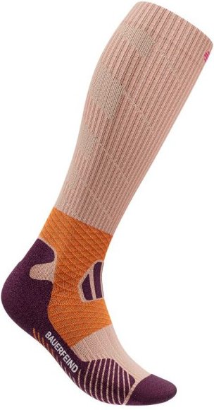 Bauerfeind Sports - Women's Trail Run Compression Socks - Laufsocken Gr 43-46 - L: 41-46 cm bunt