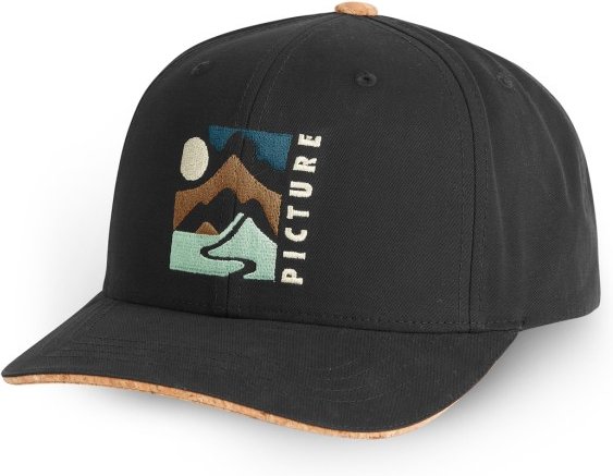 Picture - Wakopa Baseball Cap - Cap Gr One Size schwarz