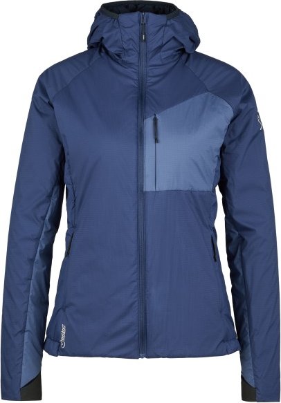 Stoic - Women's MountainWool60 JokkmokkSt. Hoody - Isolationsjacke Gr L blau