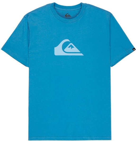 Quiksilver - EV Comp Logo S/S - T-Shirt Gr XS blau