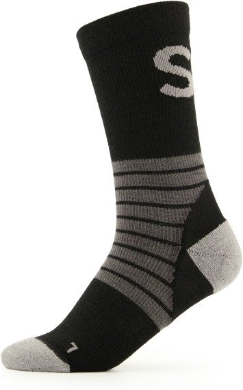 Stoic - Merino MTB Socks - Radsocken Gr 39-41 schwarz
