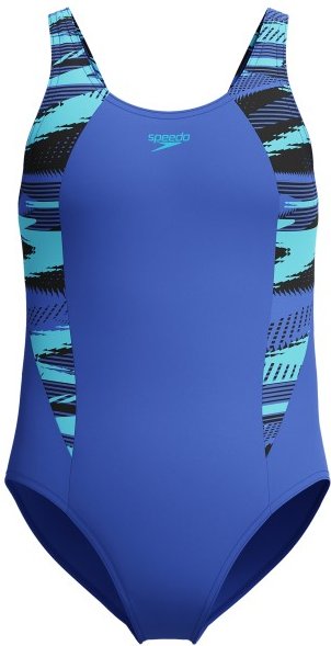 Speedo - Kid's Hyperboom Splice Muscleback - Badeanzug Gr 116 blau