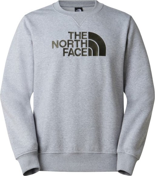 The North Face - Drew Peak Crew - Pullover Gr L grau