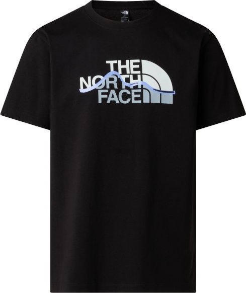The North Face - Mountain Line Short Sleeve Tee - T-Shirt Gr S schwarz