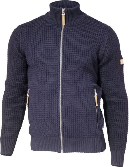 Ivanhoe of Sweden - Moritz Full Zip - Wolljacke Gr L blau