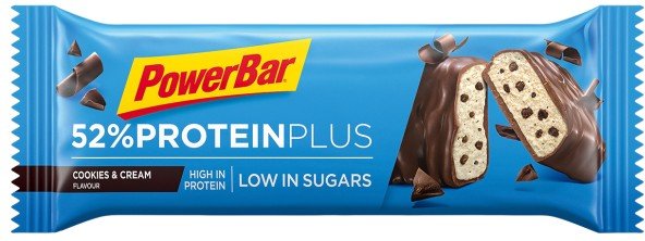PowerBar - ProteinPlus 52% Cookies & Cream - Recoveryriegel Gr 50 g cookies & cream
