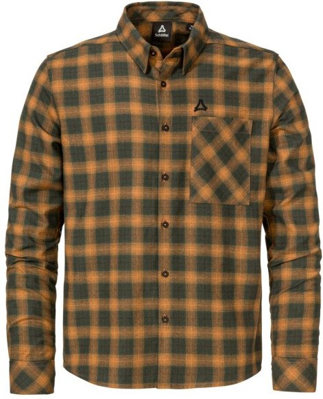 Schöffel - Shirt Kleion - Hemd Gr 52 braun