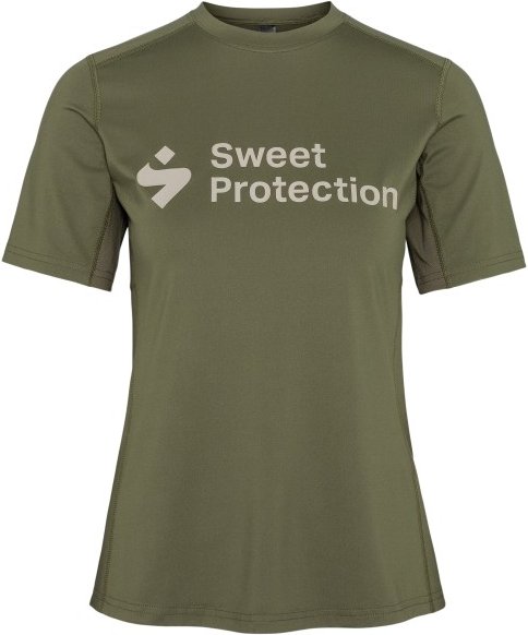 Thumbnail - Sweet Protection - Women's Hunter S/S Jersey - Radtrikot Gr S oliv