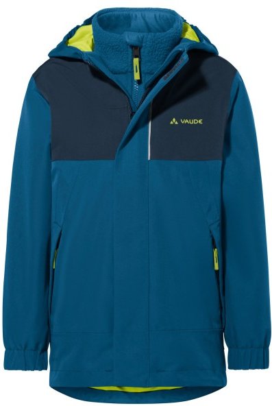 Thumbnail - Vaude - Kid's Caprea 3in1 Jacket - Doppeljacke Gr 110/116 blau