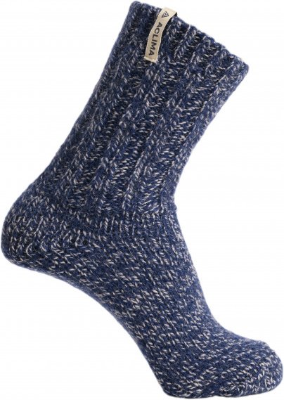Thumbnail - Aclima - Norwegian Wool Socks - Merinosocken Gr 40-45 blau