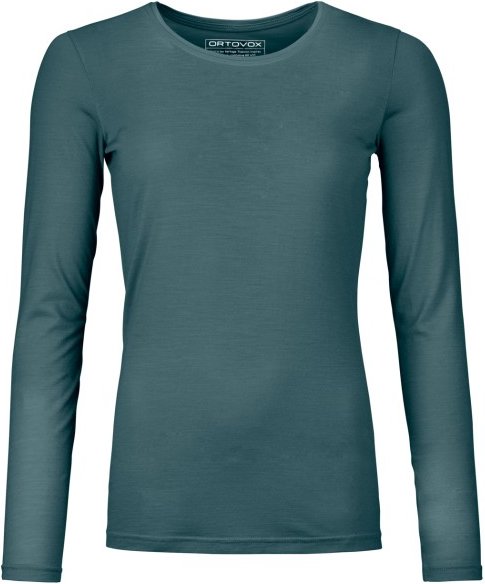 Ortovox - Women's 150 Cool Clean L/S - Merinoshirt Gr L blau