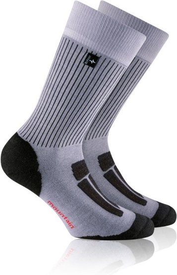 Thumbnail - Rohner - Mountain Trekking L/R - Wandersocken Gr 44-46 grau
