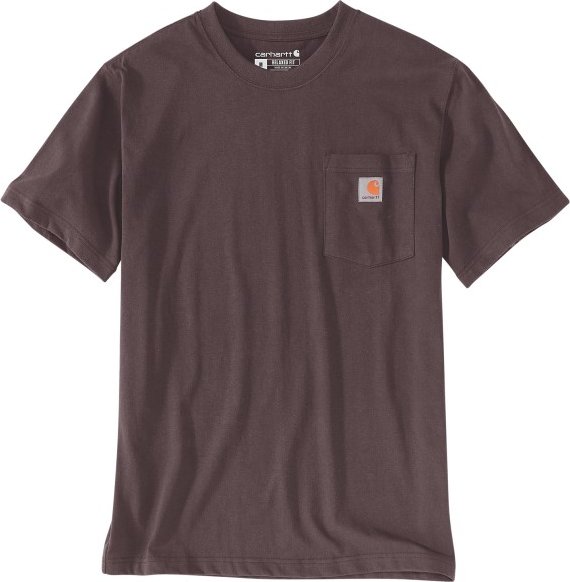 Carhartt - Workw Pocket S/S - T-Shirt Gr L braun