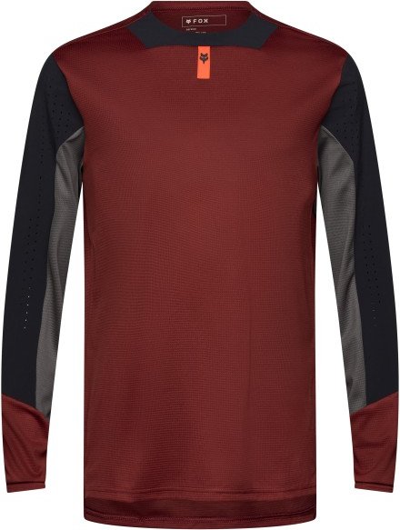 FOX Racing - Defend L/S Jersey - Radtrikot Gr M rot