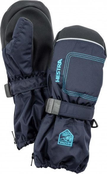 Hestra - Baby Zip Long Mitt - Handschuhe Gr 3 blau