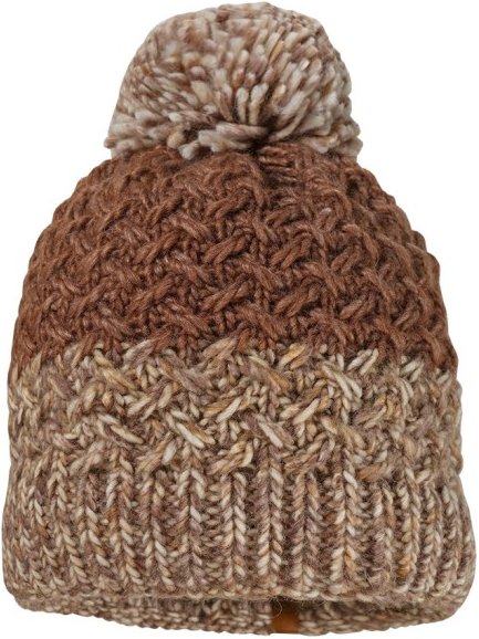 Thumbnail - maximo - Boy-Mütze mit Pompon und Vollfutter - Mütze Gr 51 cm braun
