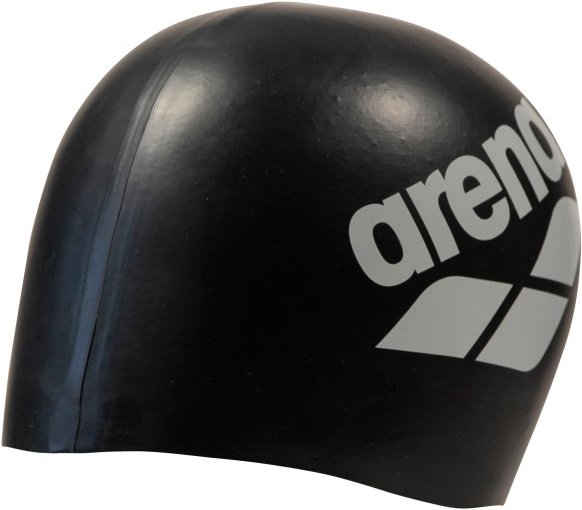 Arena - Big Logo Cap - Badekappe Gr One Size schwarz/weiß