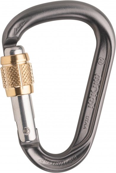 AustriAlpin - HMS Mini.Mi Alu Schrauber - HMS-Karabiner grau