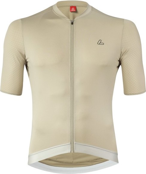 Löffler - Bike Jersey Full-Zip Skys Hotbond RF - Radtrikot Gr 50 beige