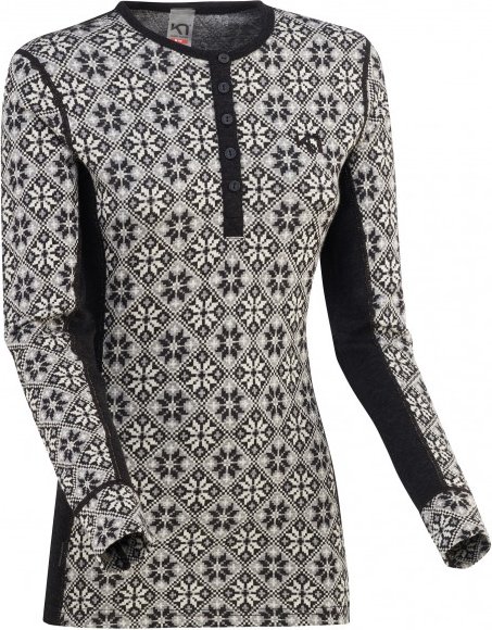 Kari Traa - Women's Rose L/S - Merinounterwäsche Gr M grau