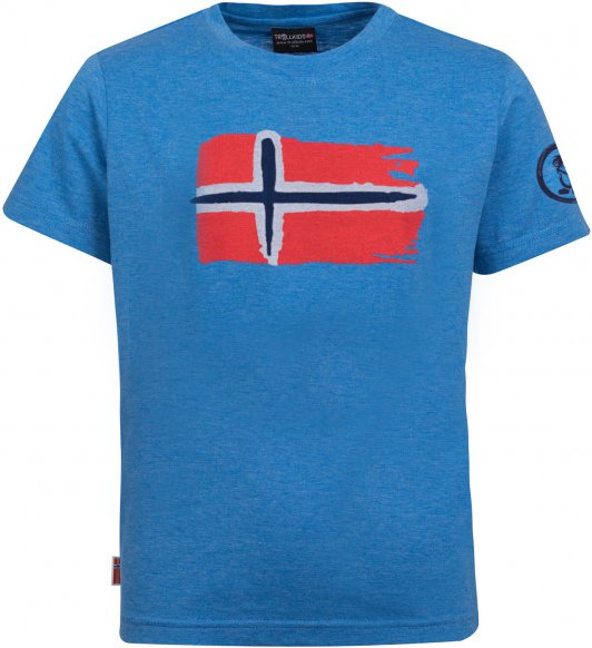 Trollkids - Kid's Oslo T - T-Shirt Gr 92 blau