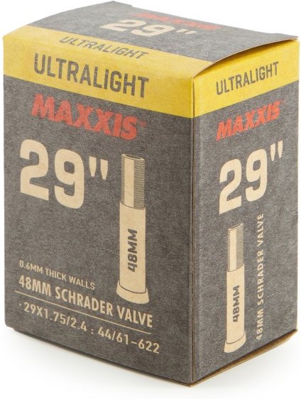 Maxxis - Ultralight 29'' (Breite: 1,75-2,4'') - Fahrradschlauch Gr 29'' - 1,75-2,4'' schwarz