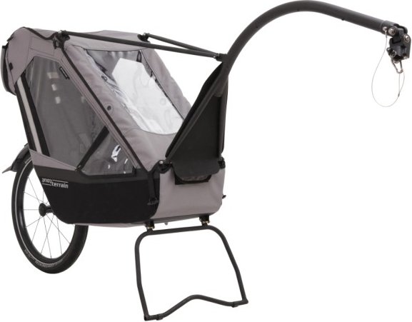 Tout Terrain - Singletrailer II Touring - Kinderanhänger grau