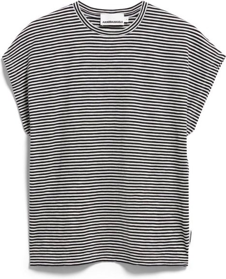 ARMEDANGELS - Women's Slub Jersey Stripe - T-Shirt Gr S grau