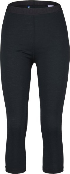 Stoic - Women's Merino180 BengtSt. 3/4 Pants - Merinounterwäsche Gr XXL schwarz