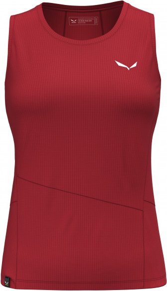 Salewa - Women's Puez Sporty Dry Tank - Tank Top Gr 38 rot