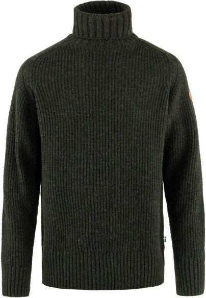 Thumbnail - Fjällräven - Övik Roller Neck Sweater - Wollpullover Gr M schwarz