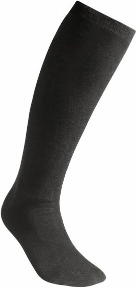 Thumbnail - Woolpower - Liner Knee-High - Wandersocken Gr 36-39 schwarz