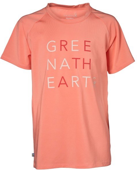 Thumbnail - Isbjörn - Teen's Green Heart Tee - Funktionsshirt Gr 170/176 rot