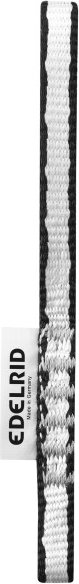 Edelrid - Dyneema Express Sling 11mm II - Express-Schlinge Gr 18 cm grau/weiß