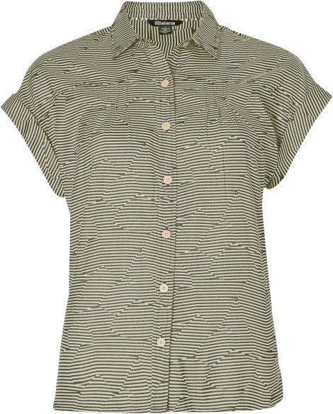 Sherpa - Women's Tharu Camp Shirt - T-Shirt Gr L oliv