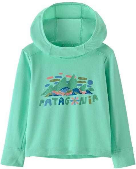 Patagonia - Baby's Cap SW Hoody - Hoodie Gr 3 Years türkis