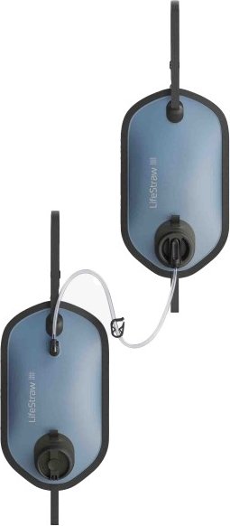 LifeStraw - Peak Gravity Filter with Storage Bag - Wasserfilter Gr 8 l grau