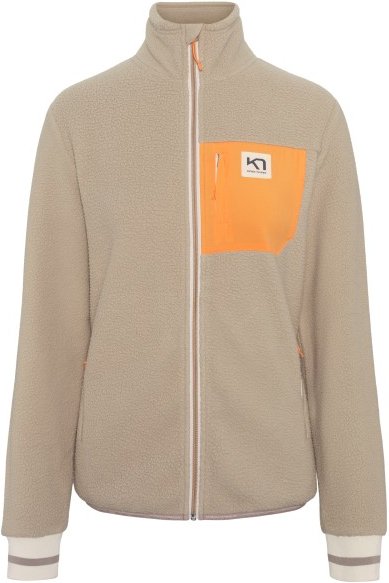 Thumbnail - Kari Traa - Women's Rothe Midlayer - Fleecejacke Gr M beige