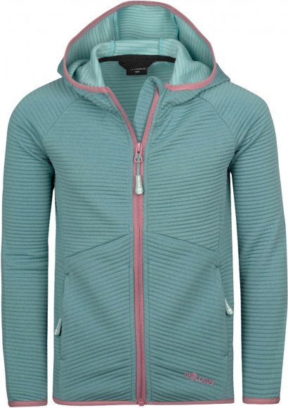 Trollkids - Girl's Sogndal Jacket - Fleecejacke Gr 122 türkis