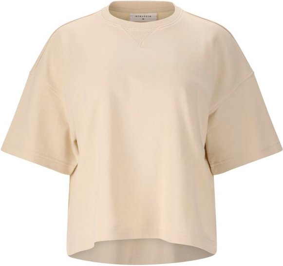 ATHLECIA - Women's Crecy S/S Tee - T-Shirt Gr 38 oatmeal