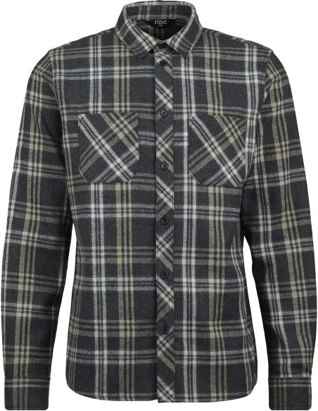 Stoic - MMXX.Storuman Hemp Flannel Shirt - Hemd Gr XXL grau