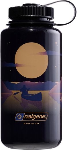 Nalgene - Sustain Weithals - Trinkflasche Gr 1 l schwarz