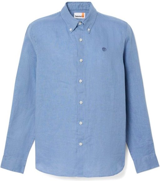 Timberland - Mill Brook Linen Shirt - Hemd Gr XL blau