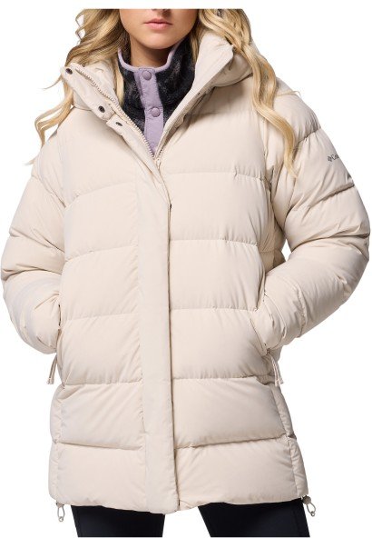 Columbia - Women's Amaze Puff Mid Hooded Jacket - Daunenjacke Gr L beige