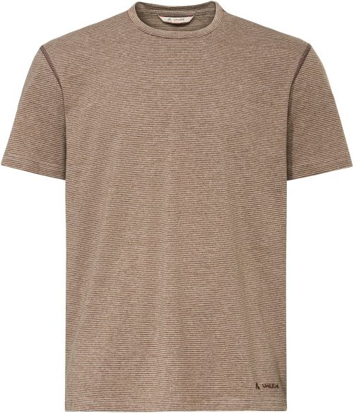 Vaude - Mineo Striped T-Shirt II - T-Shirt Gr S braun