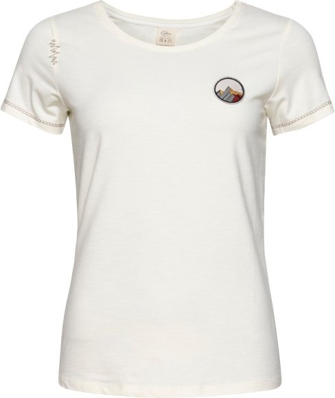 Chillaz - Women's Gandia Mountain Patch - T-Shirt Gr 32 weiß