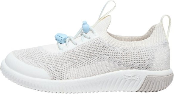 Keen - Kid's KNX Knit Lace - Sneaker Gr 27/28 weiß/ skyway