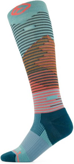 Ortovox - Women's All Mountain Long Socks - Merinosocken Gr 35-38 türkis
