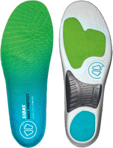 Thumbnail - Sidas - Max Protect Activ Slim - Einlegesohle Gr 42-43 grün/blau